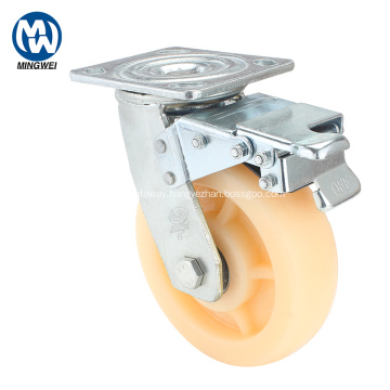 PP Heavy Duty Caster Wheels with Brakes